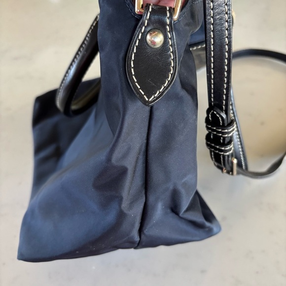 Dooney & Bourke Florentine Black Nylon Crossbody Purse - Picture 11 of 16